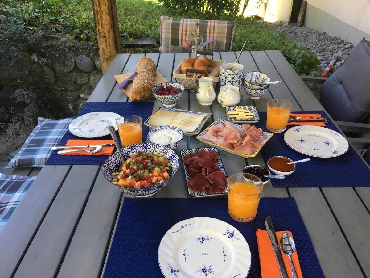 B&B Les Biolleys Vex Buitenkant foto