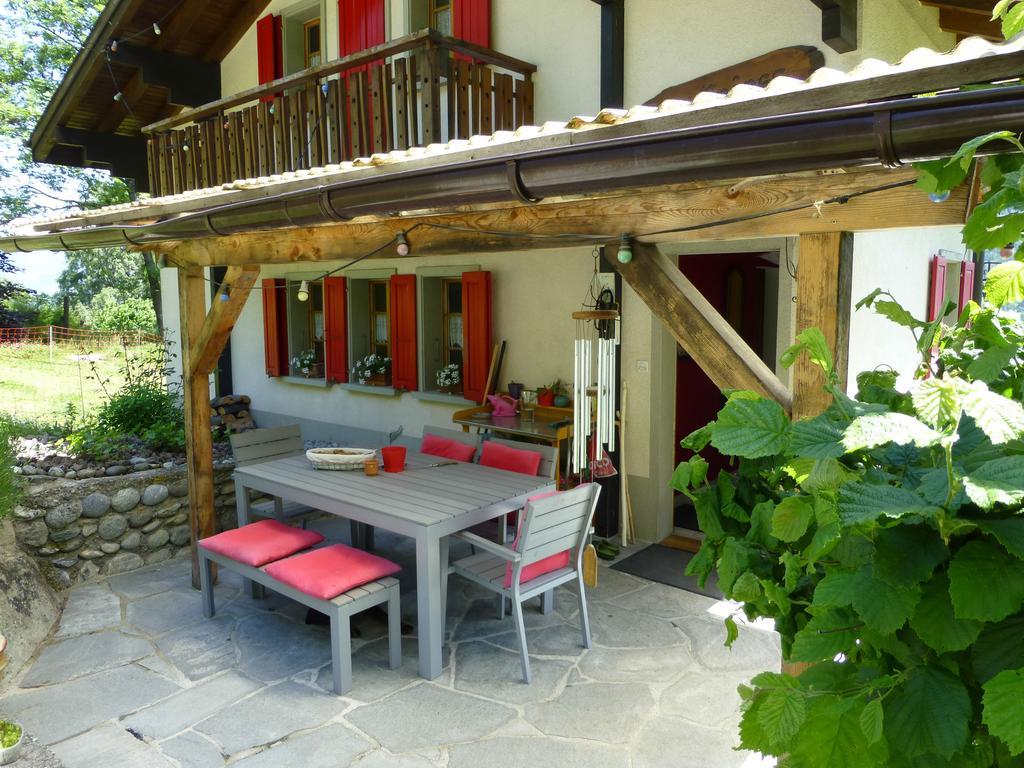 B&B Les Biolleys Vex Buitenkant foto