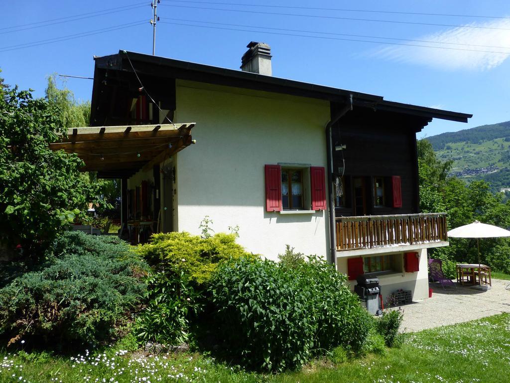 B&B Les Biolleys Vex Buitenkant foto