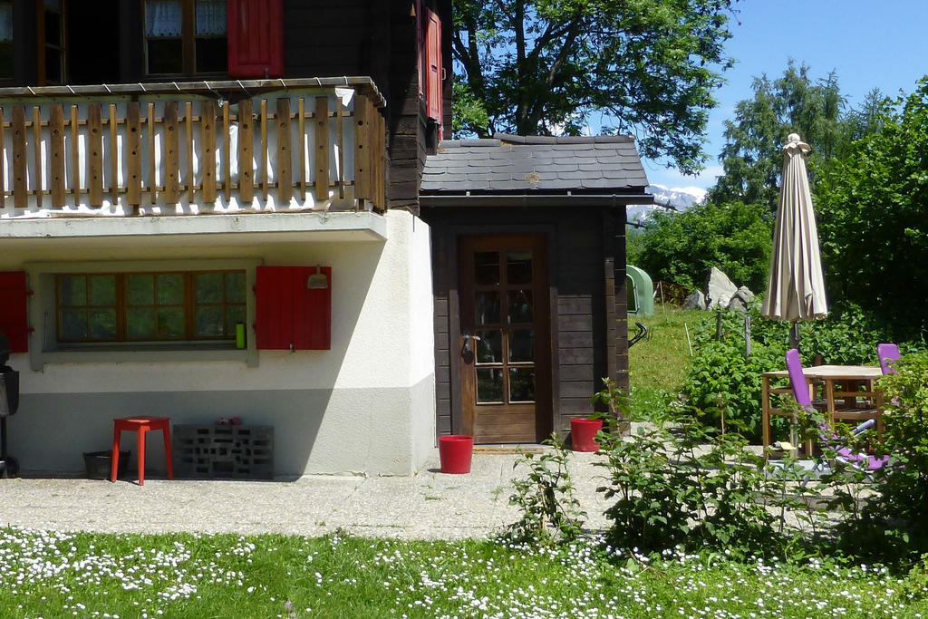 B&B Les Biolleys Vex Buitenkant foto